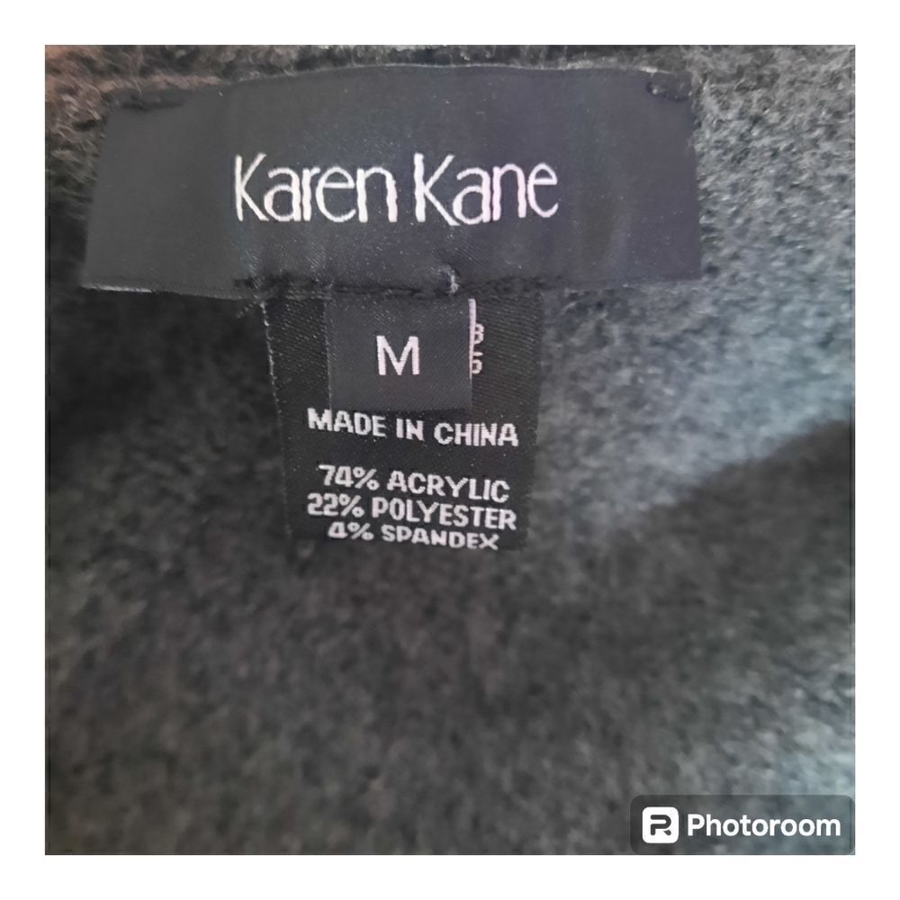 Karen Kane Long Line Cardigan Sweater - Picture 2 of 3
